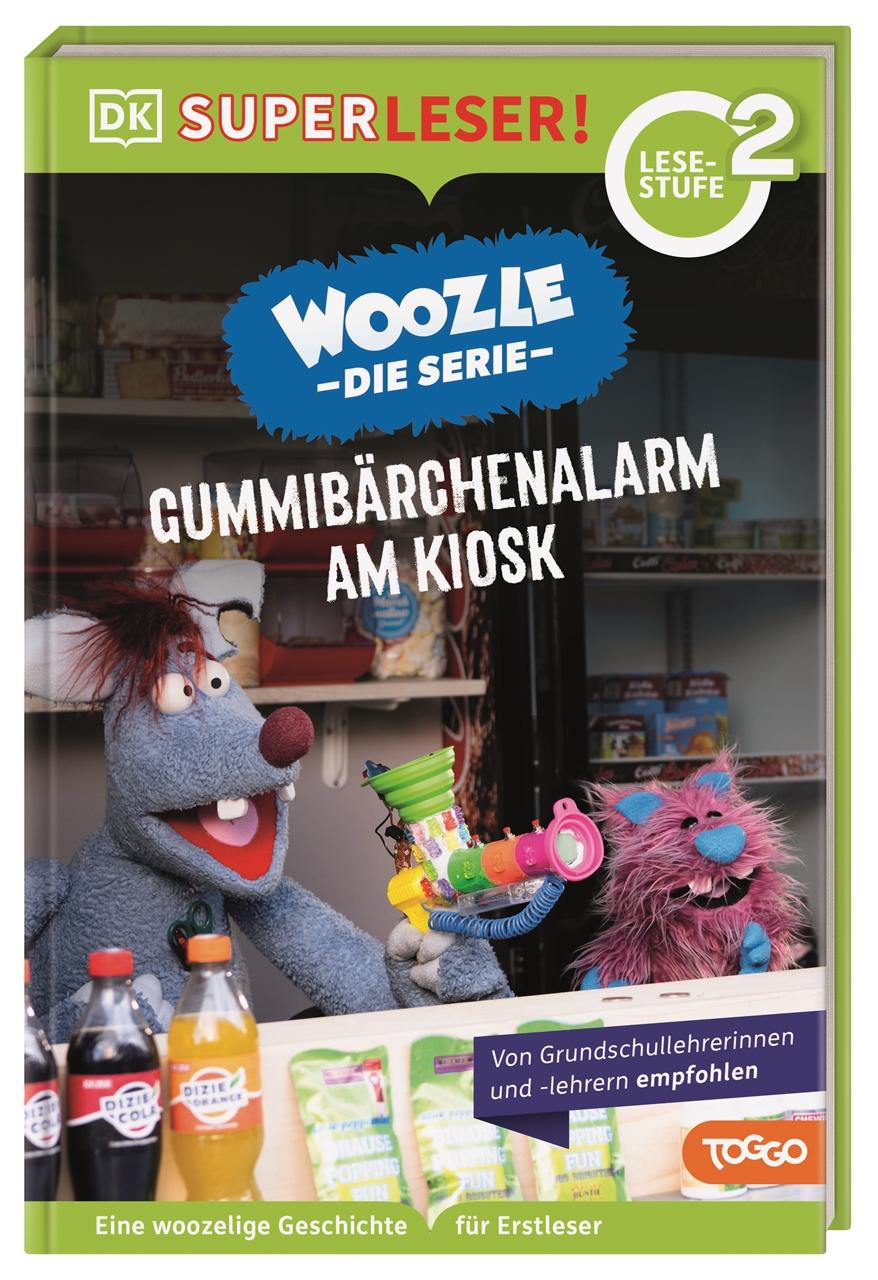 Vorderes Coverbild SUPERLESER! Woozle Die Serie: Gummibärchenalarm am Kiosk