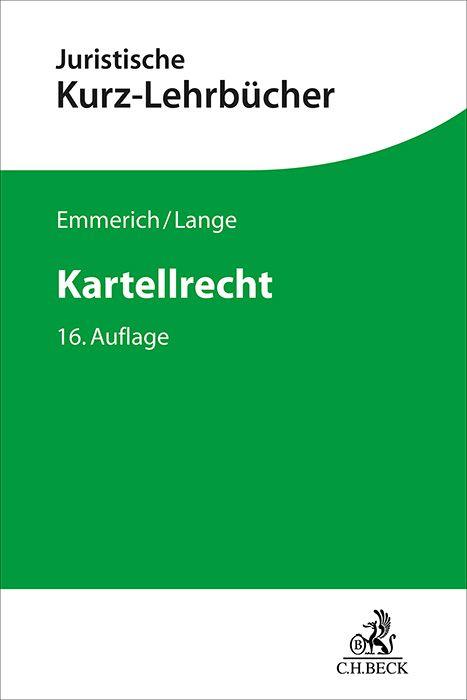 Vorderes Coverbild Kartellrecht