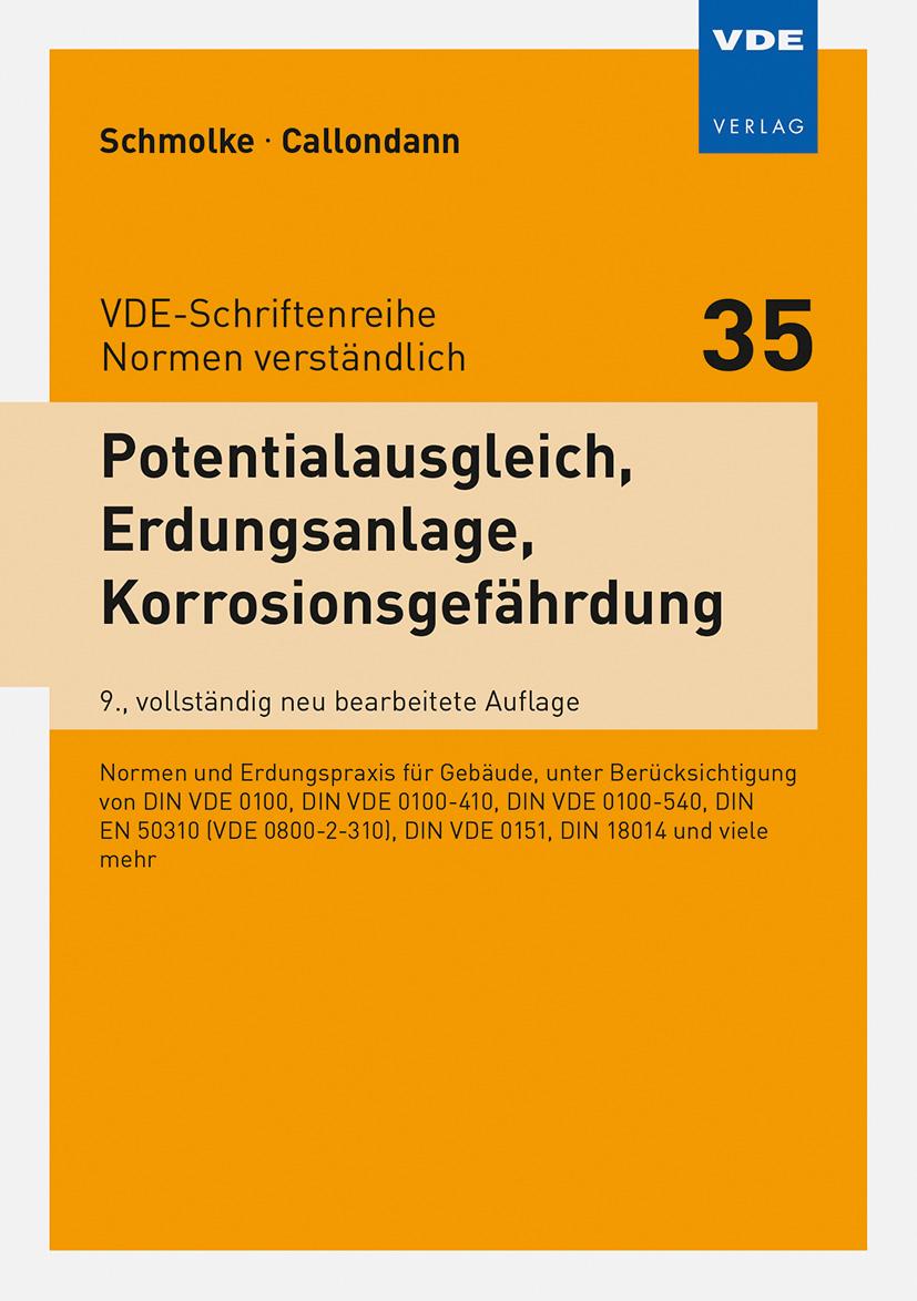 Beispielinhalt (Bild) Potentialausgleich, Erdungsanlage, Korrosionsgefährdung