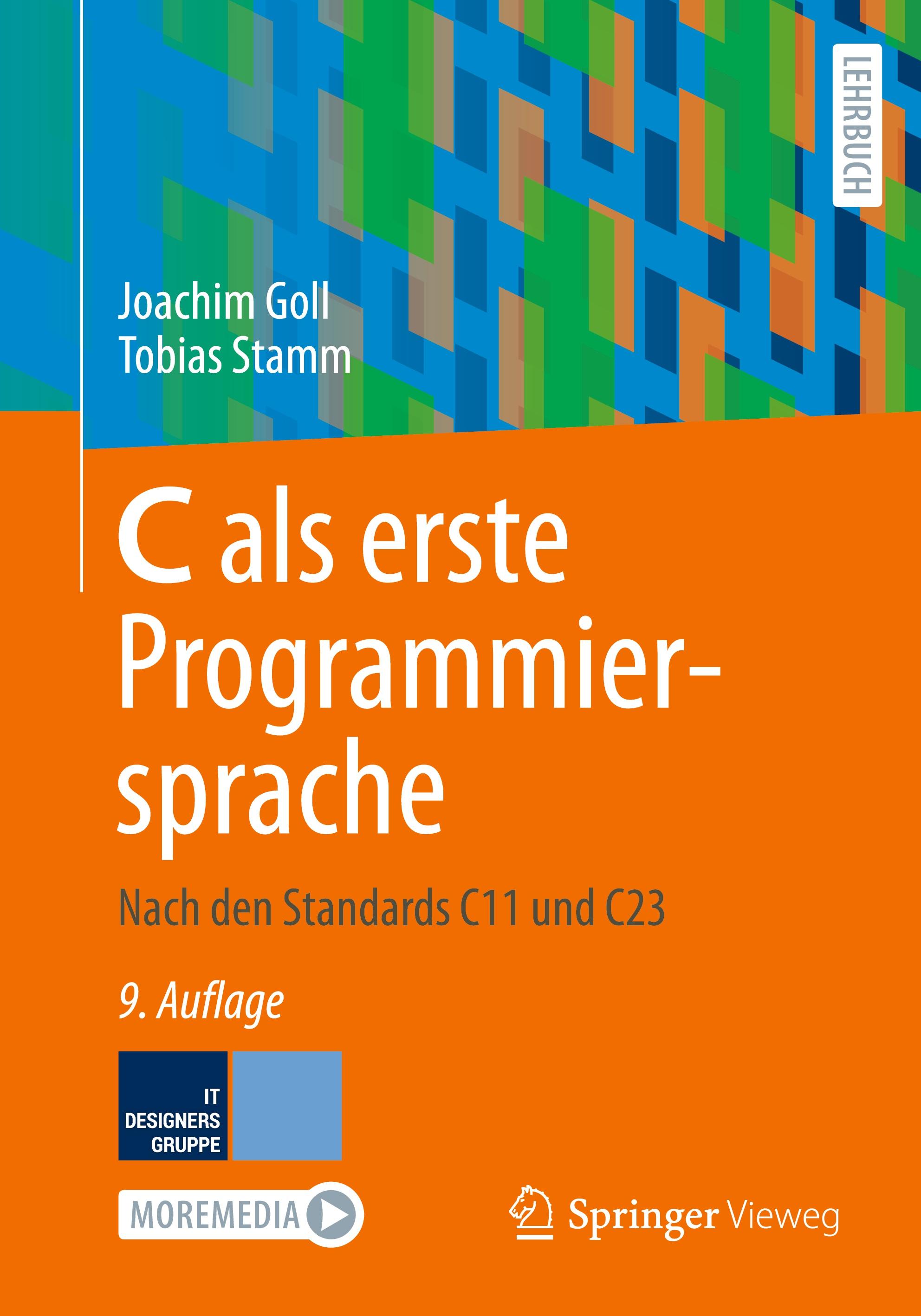 Vorderes Coverbild C als erste Programmiersprache