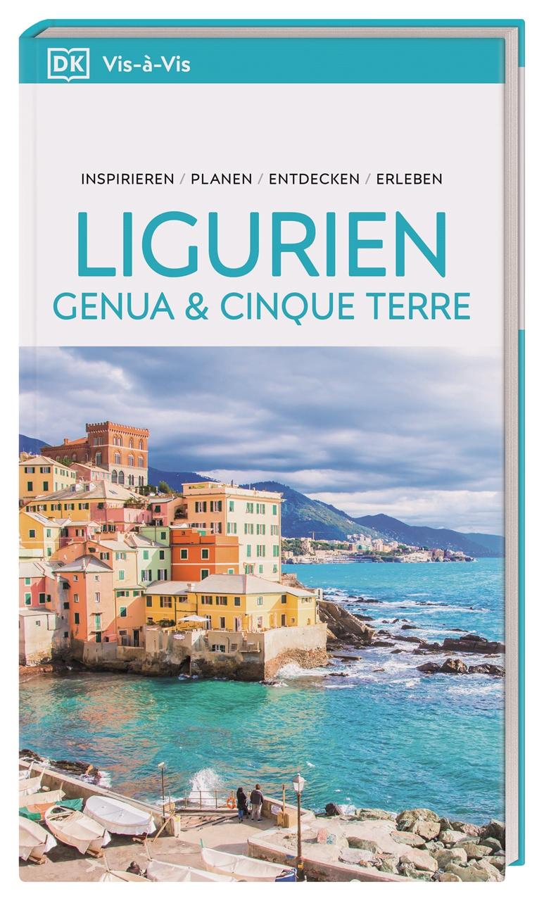 Vorderes Coverbild Vis-à-Vis Reiseführer Ligurien, Genua & Cinque Terre