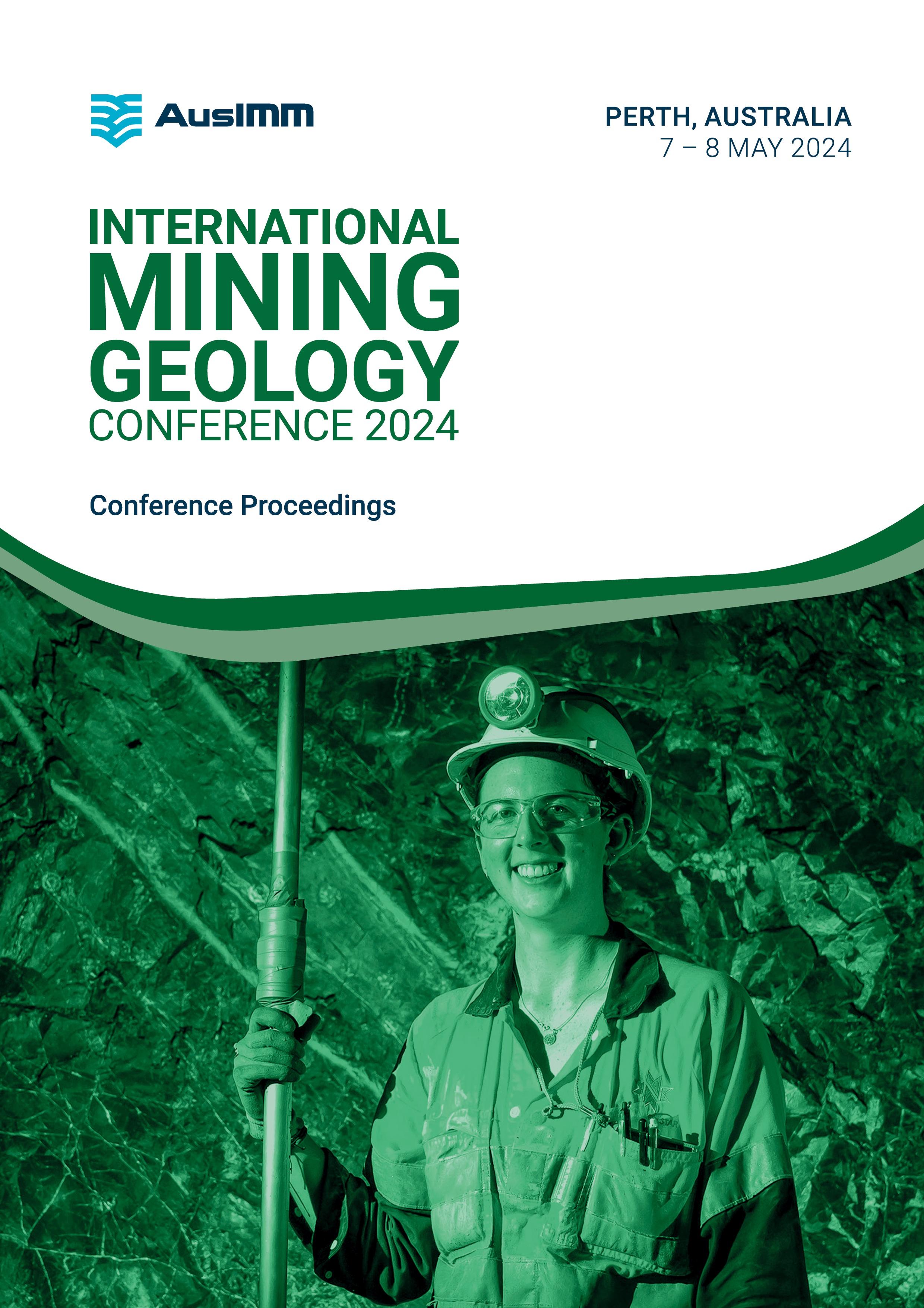 Vorderes Coverbild International Mining Geology Conference 2024 Proceedings