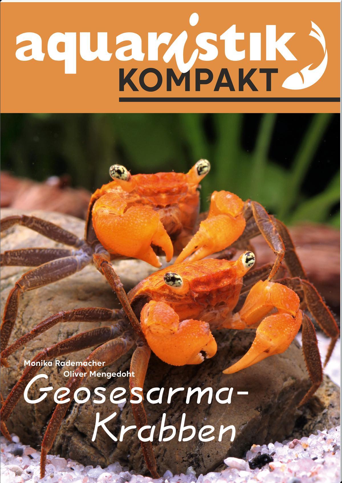 Vorderes Coverbild Geosesarma-Krabben - aquaristik KOMPAKT