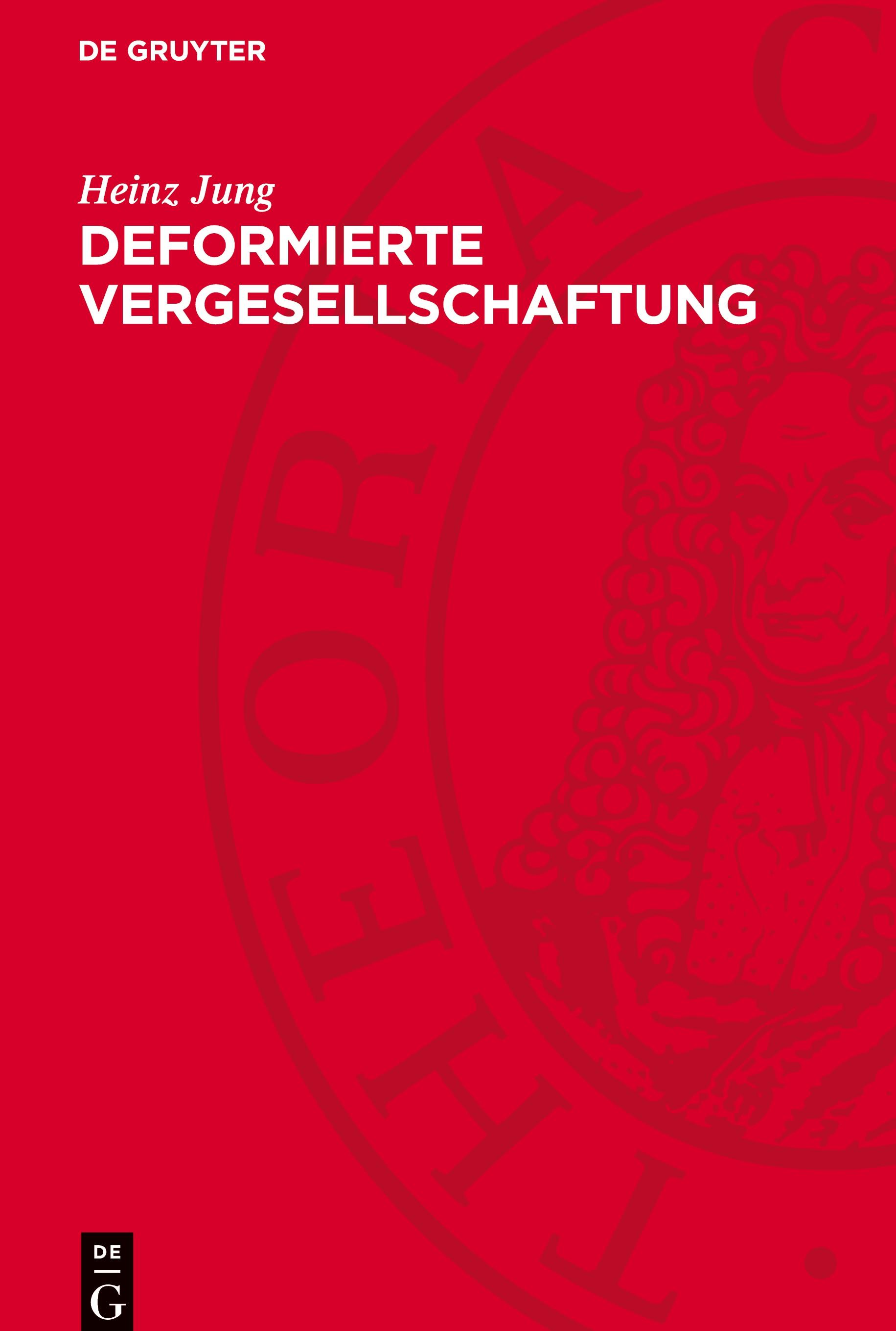 Vorderes Coverbild Deformierte Vergesellschaftung
