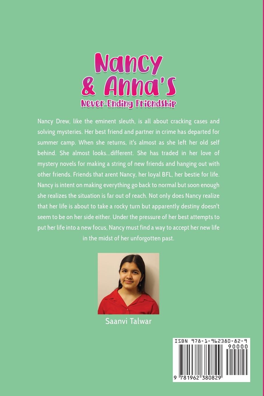 Rückseitencover Nancy & Anna's Never-Ending Friendship