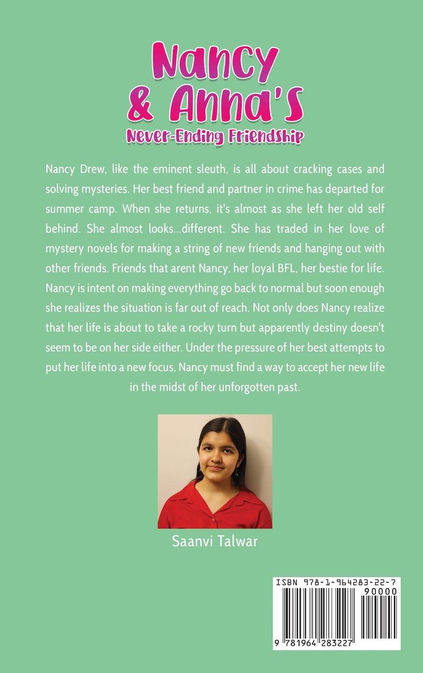 Rückseitencover Nancy & Anna's Never-Ending Friendship