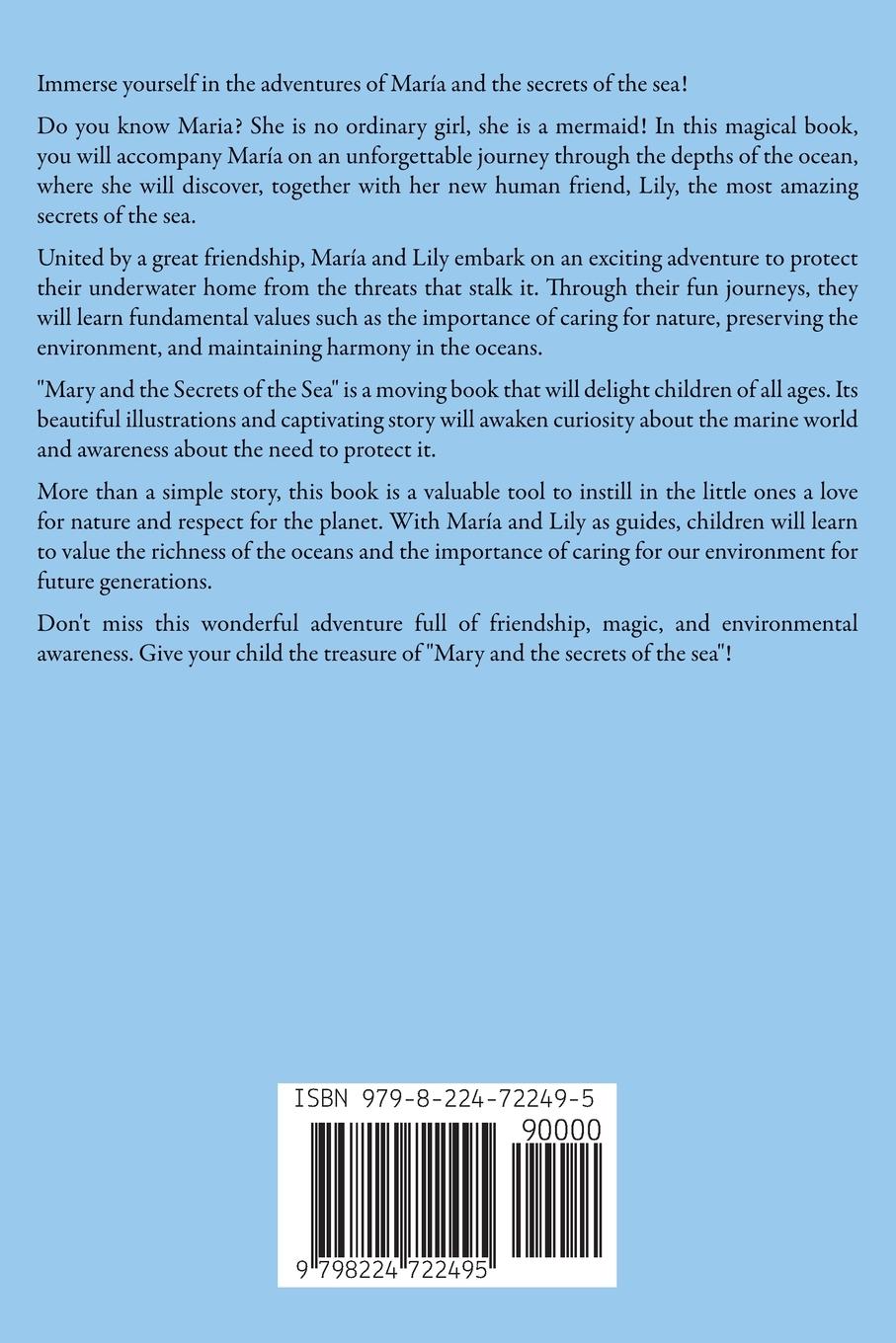 Rückseitencover María and the Secrets of the Sea