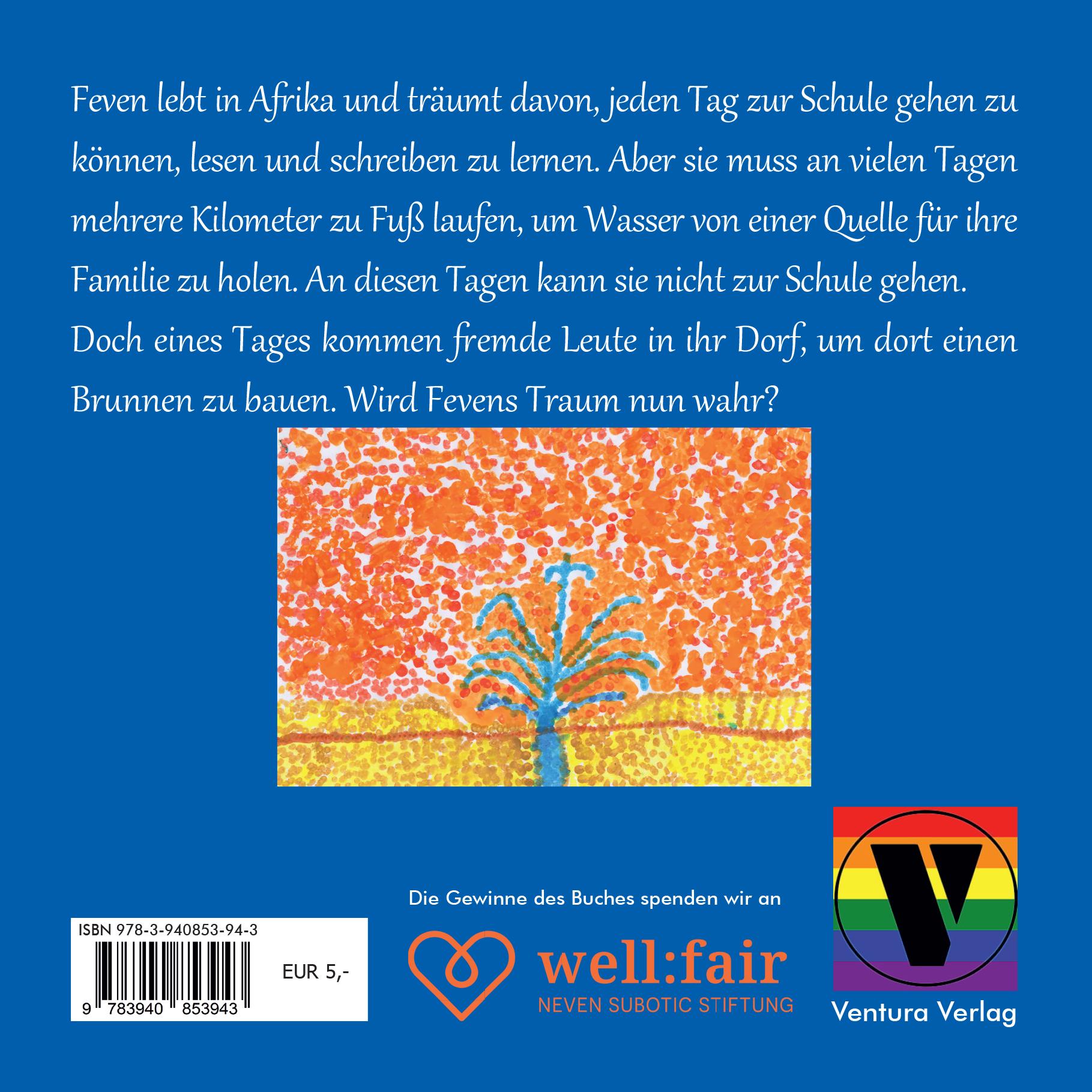 Rückseitencover Feven und das Wasser