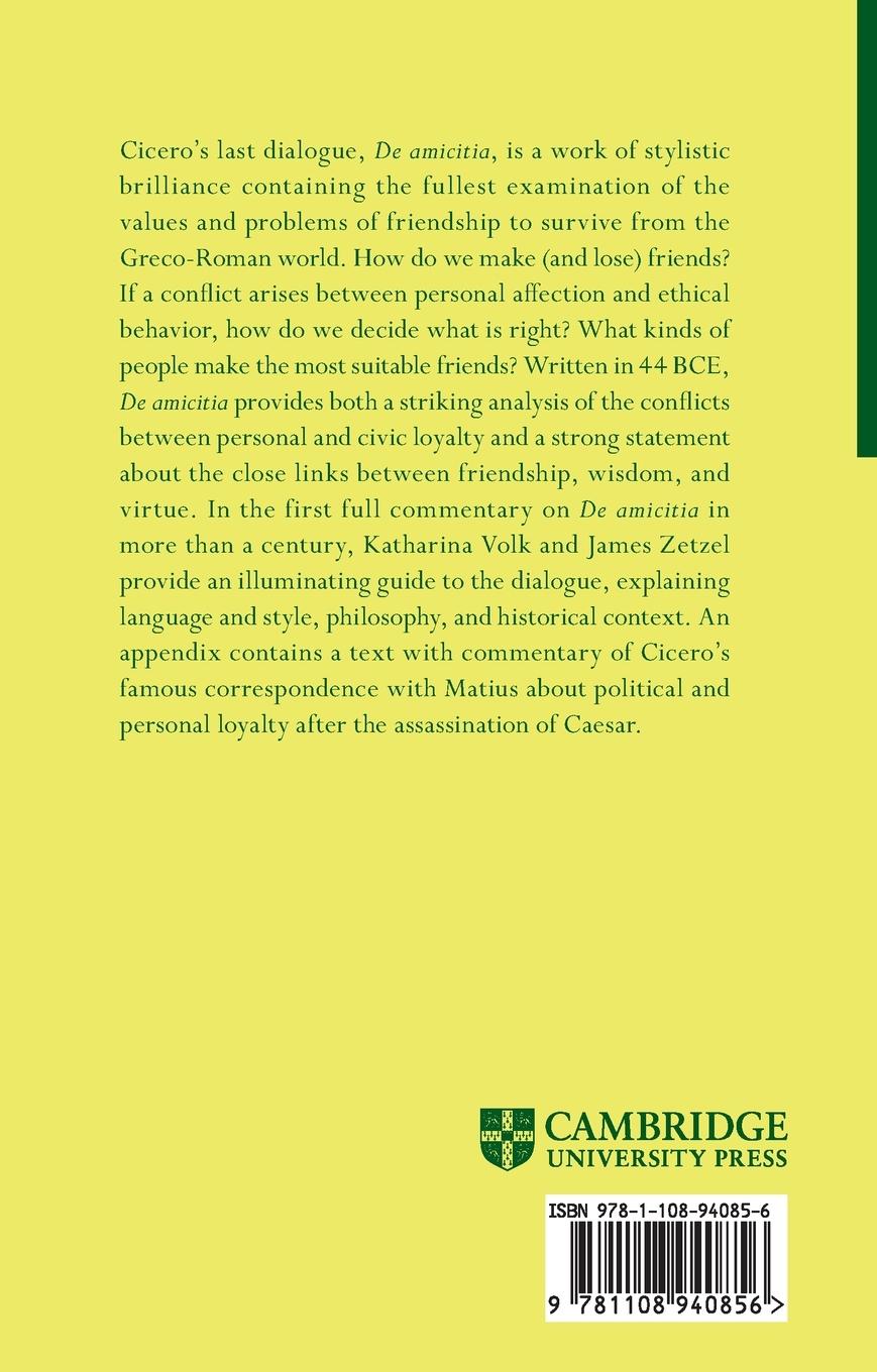 Rückseitencover Cicero