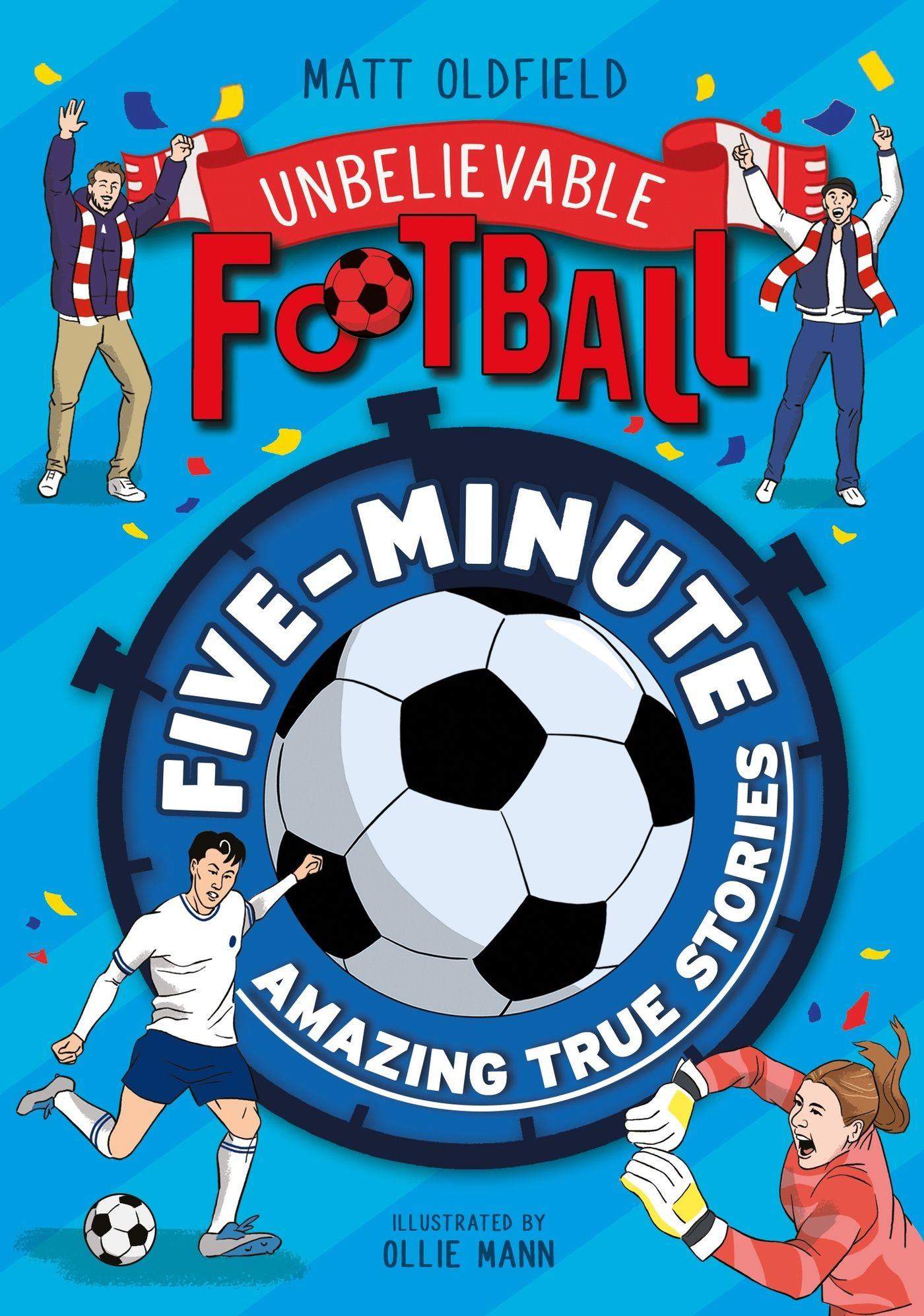 Vorderes Coverbild Five-Minute Amazing True Football Stories
