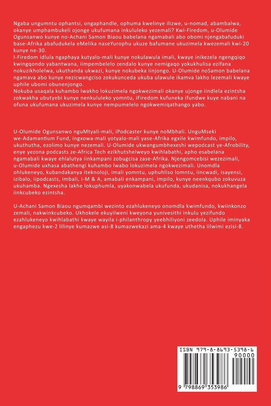 Rückseitencover FIREDOM