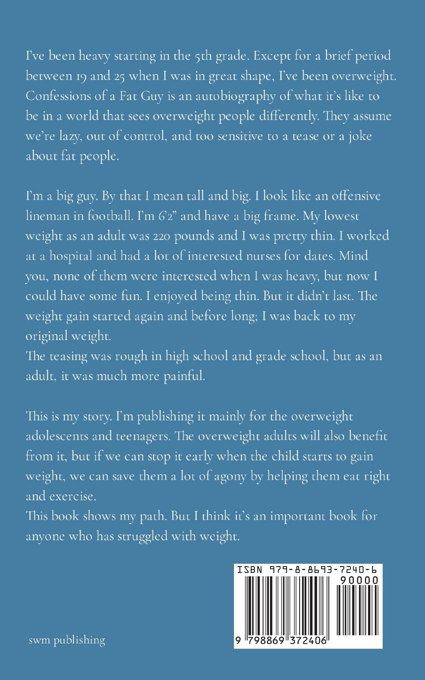Rückseitencover Confessions of a Fat Guy