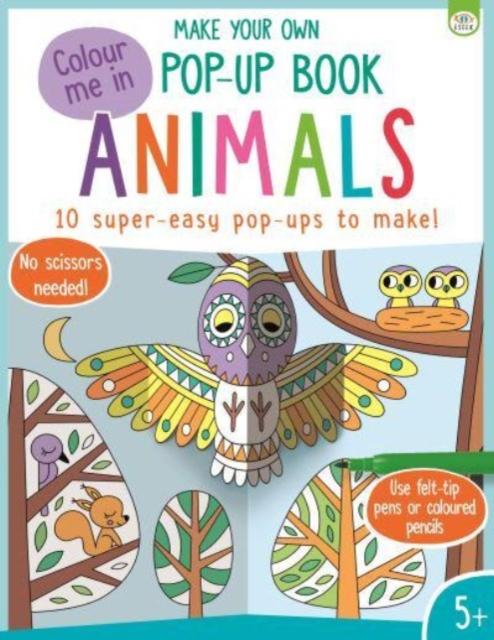 Vorderes Coverbild Make Your Own Pop Up Book Animals