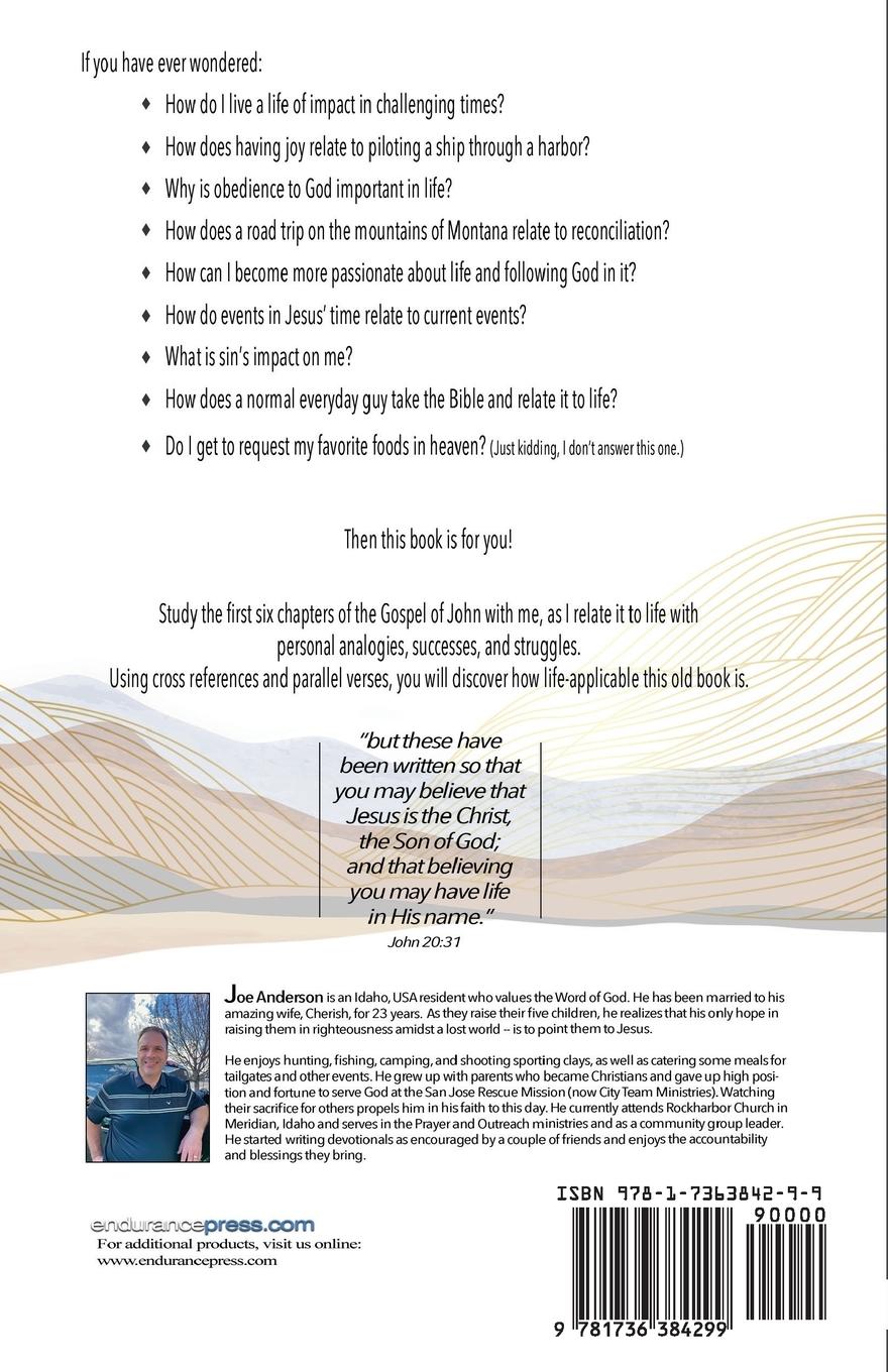 Rückseitencover Real Time Devotionals Book of John Volume 1