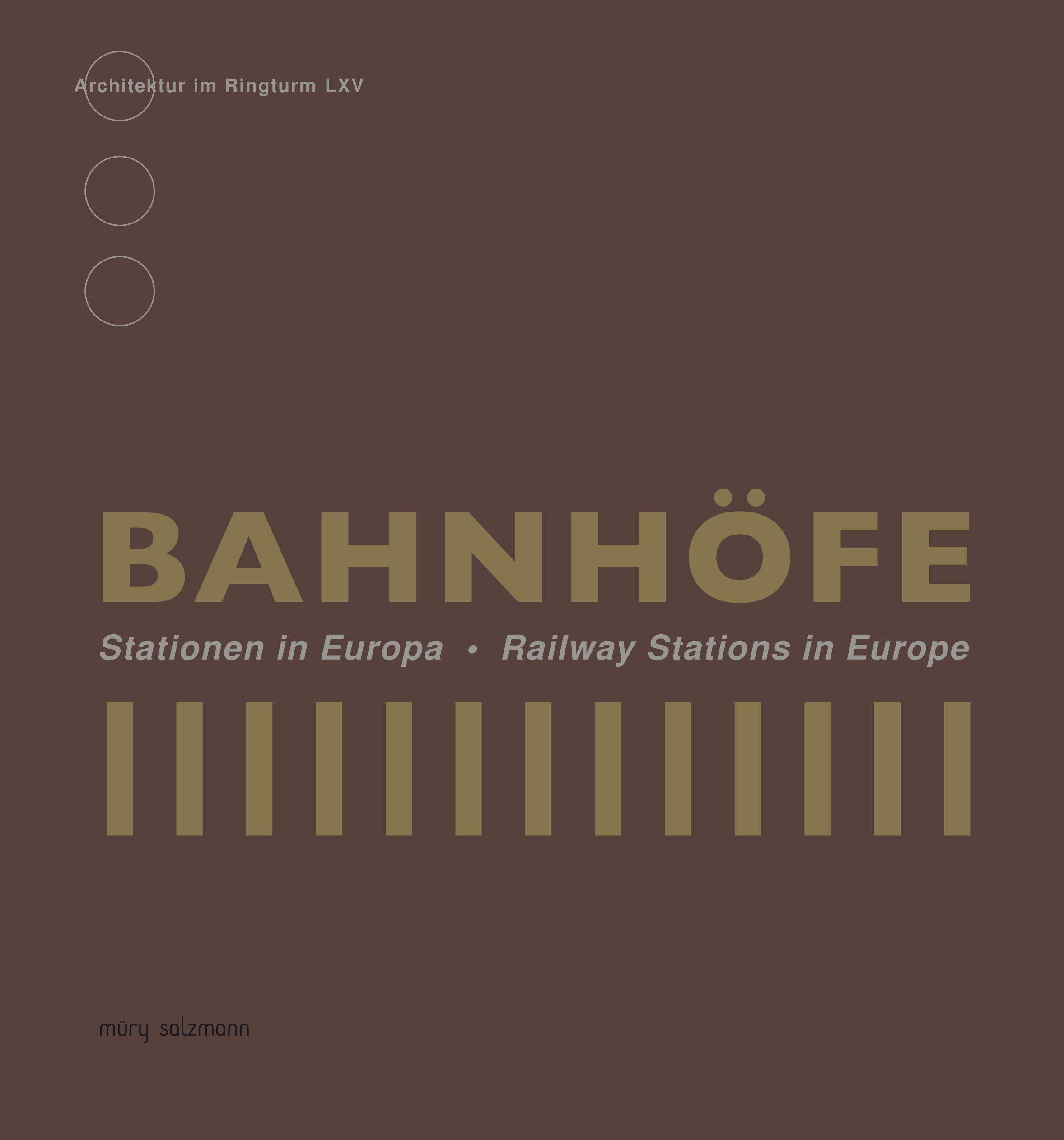 Vorderes Coverbild Bahnhöfe