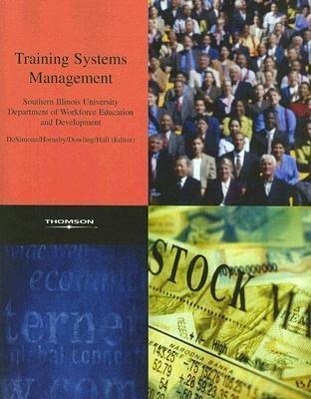 Vorderes Coverbild Training Systems Management