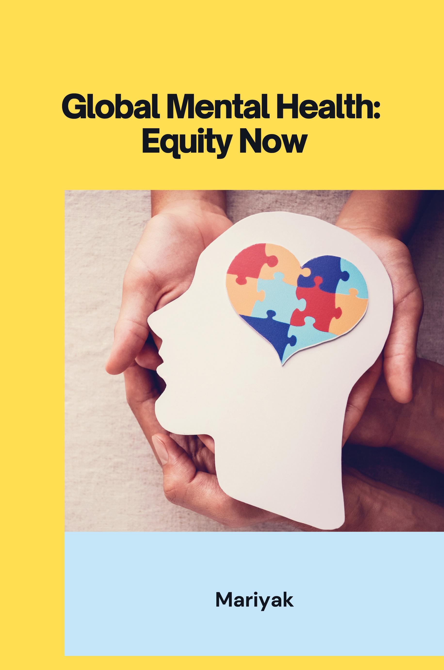Vorderes Coverbild Global Mental Health: Equity Now
