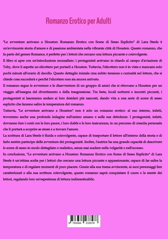 Rückseitencover Le avventure arrivano a Houston
