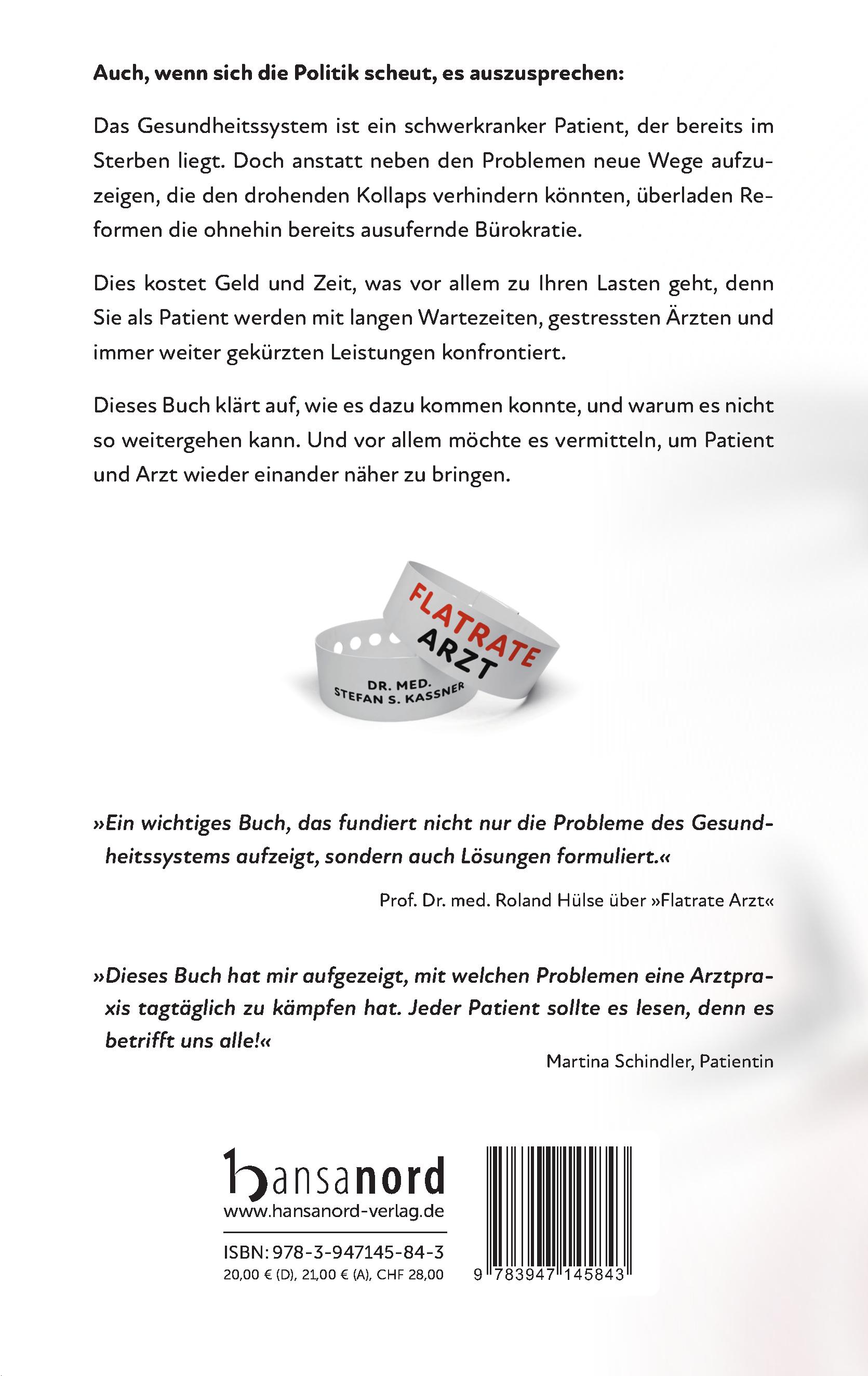 Rückseitencover Flatrate Arzt