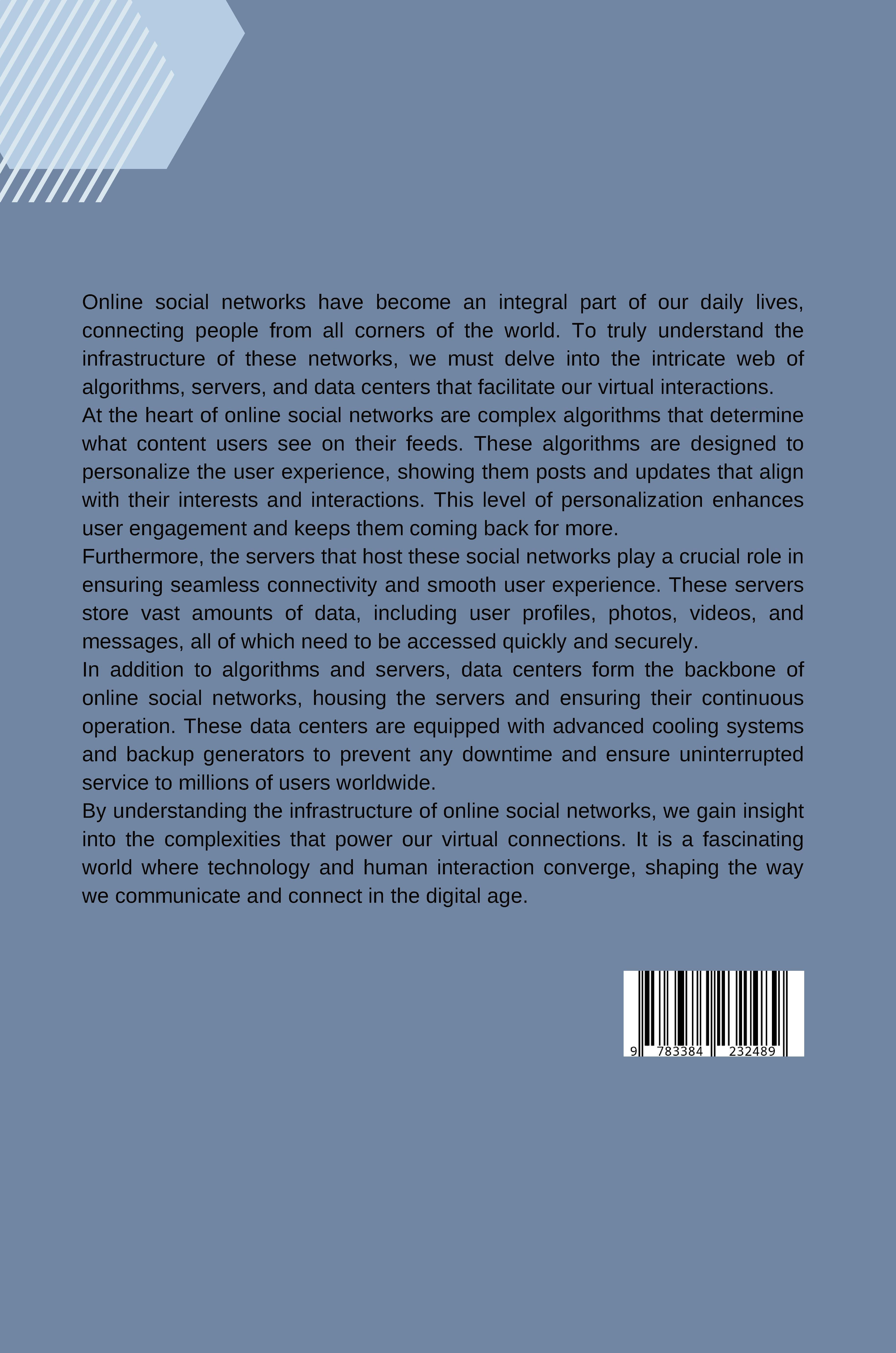 Rückseitencover Understanding the Infrastructure of Online Social Networks