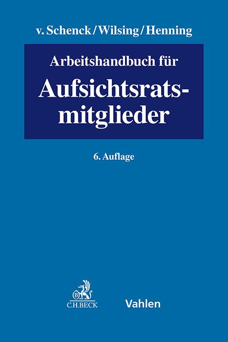 Vorderes Coverbild Arbeitshandbuch für Aufsichtsratsmitglieder