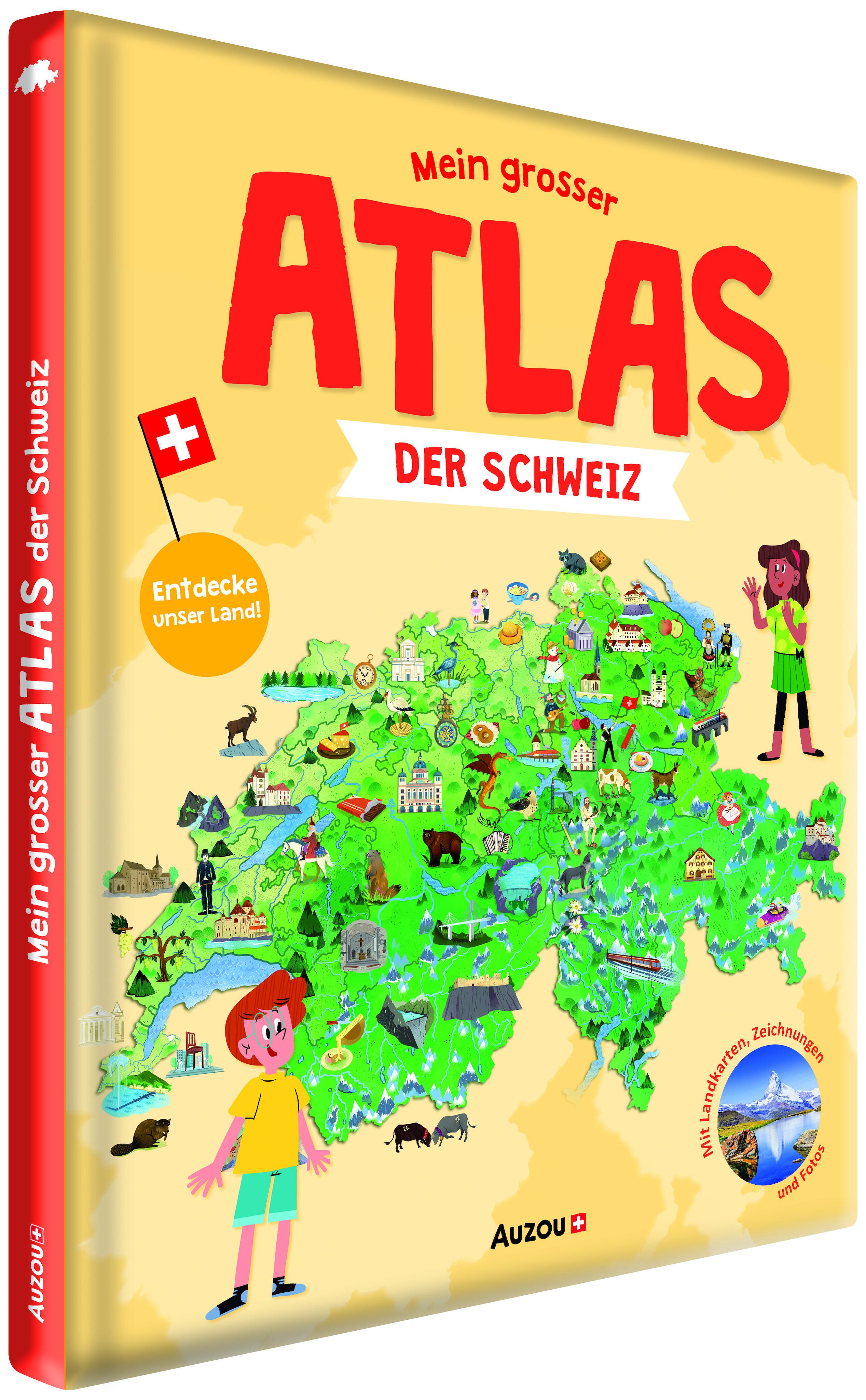 Vorderes Coverbild Mein grosser Atlas der Schweiz
