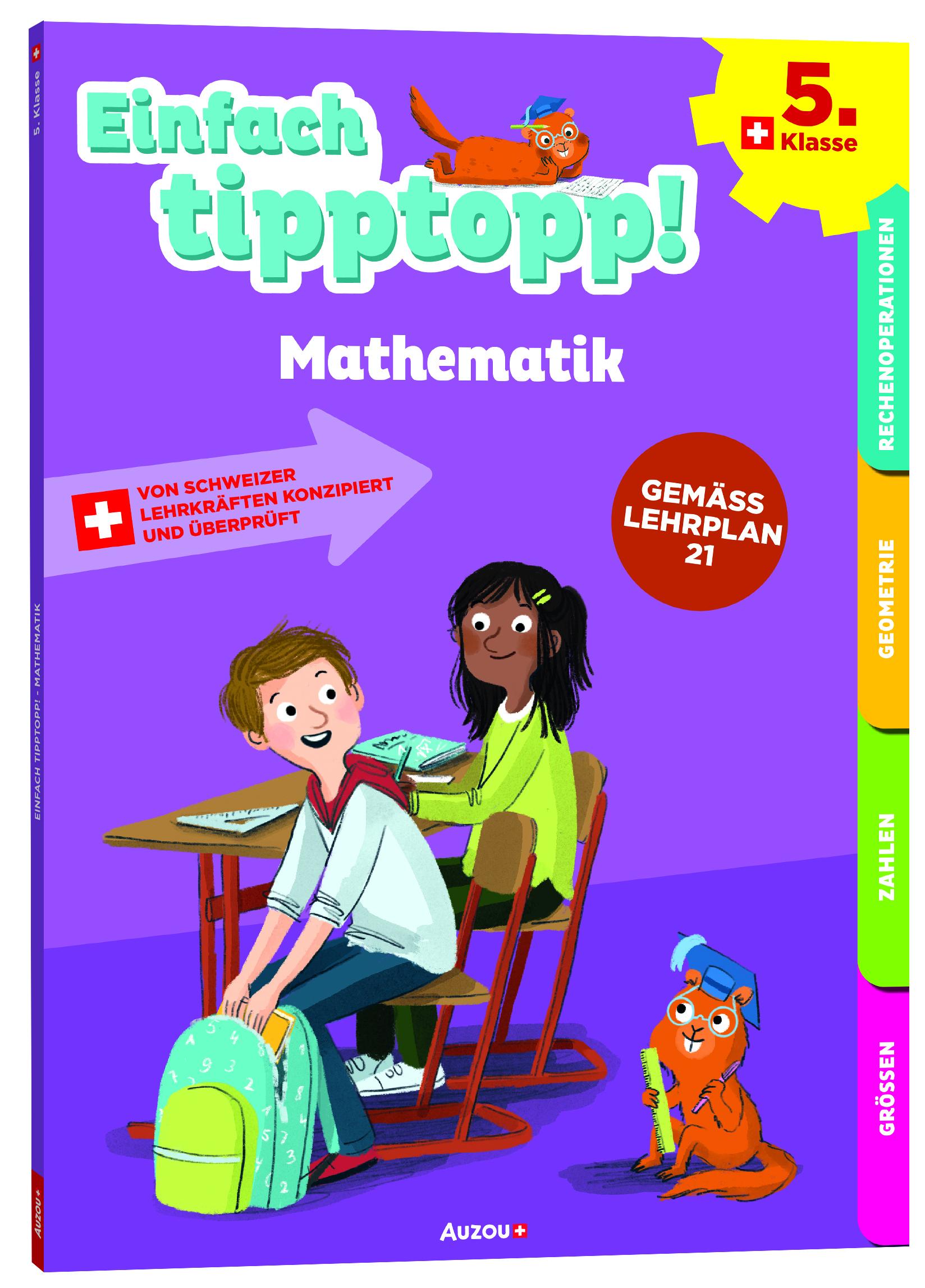 Vorderes Coverbild Einfach tipptopp! Mathematik 5. Klasse