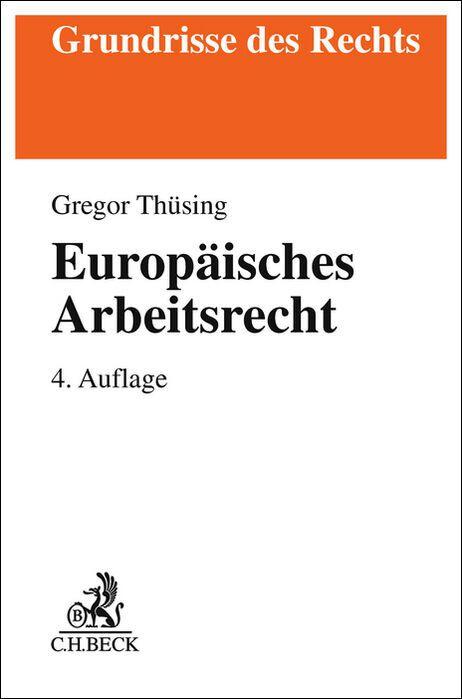 Vorderes Coverbild Europäisches Arbeitsrecht