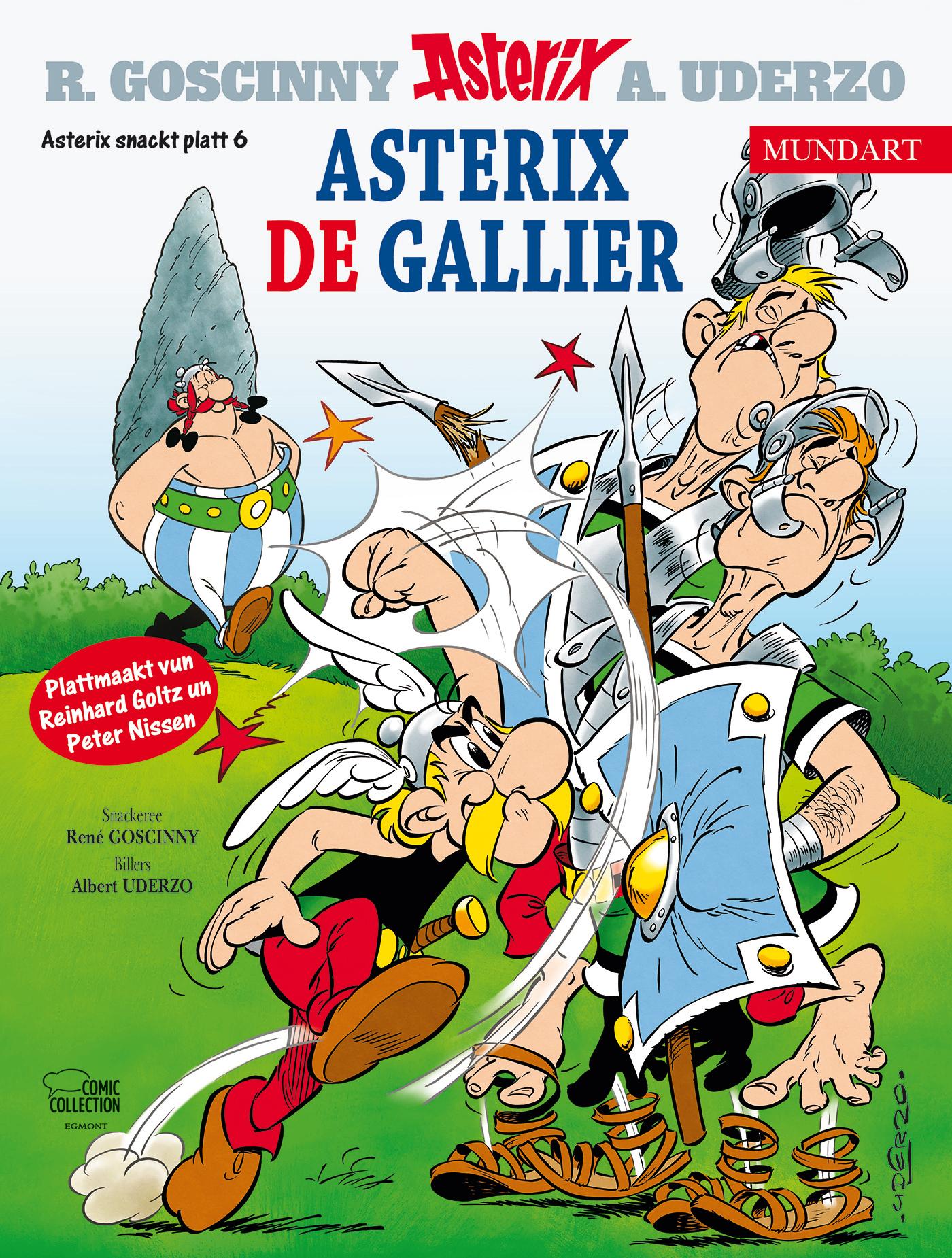 Vorderes Coverbild Asterix Mundart Plattdeutsch VI