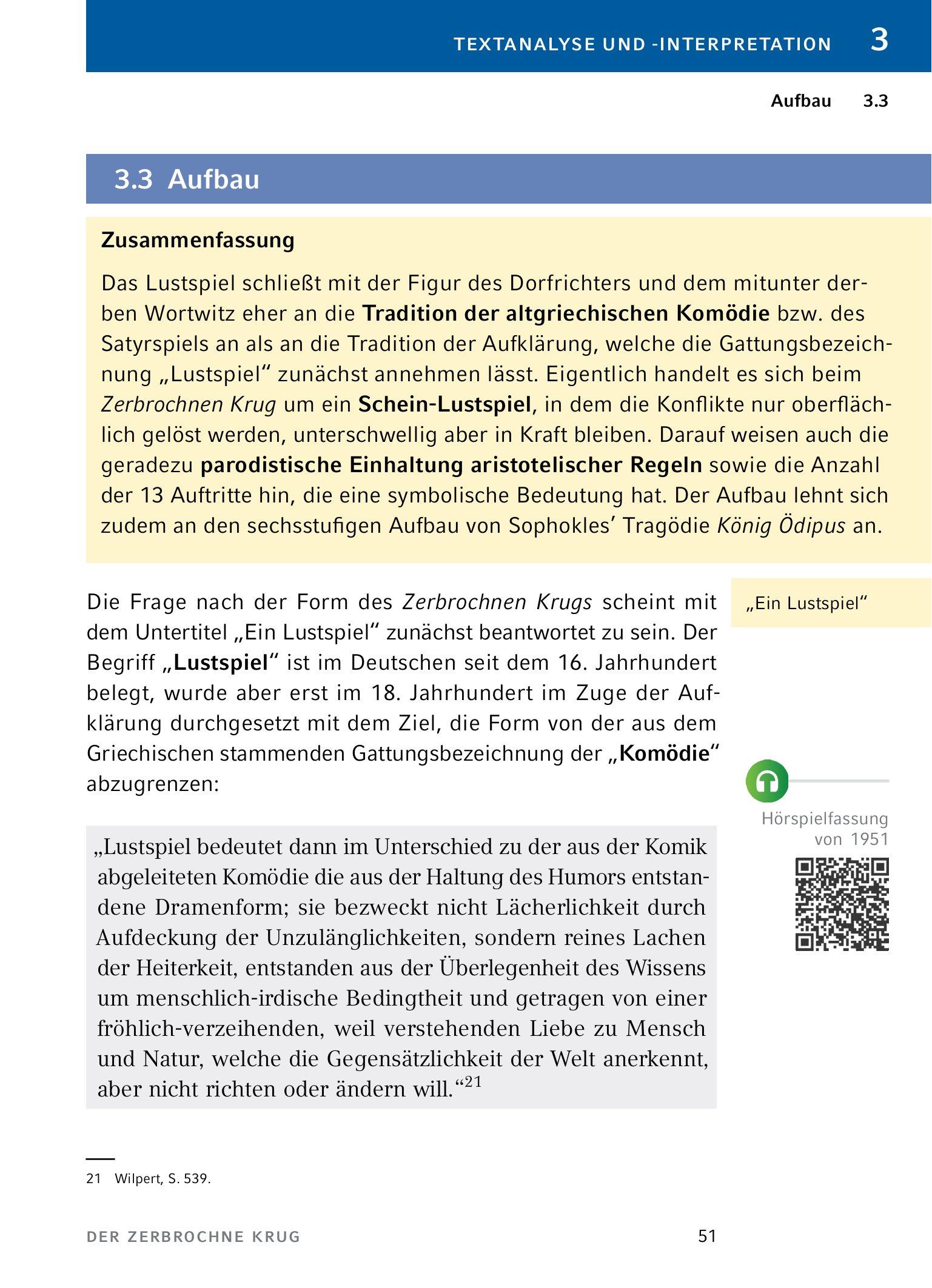 Beispielinhalt (Bild) Abitur Niedersachsen 2026 EA Deutsch - Abi-Paket