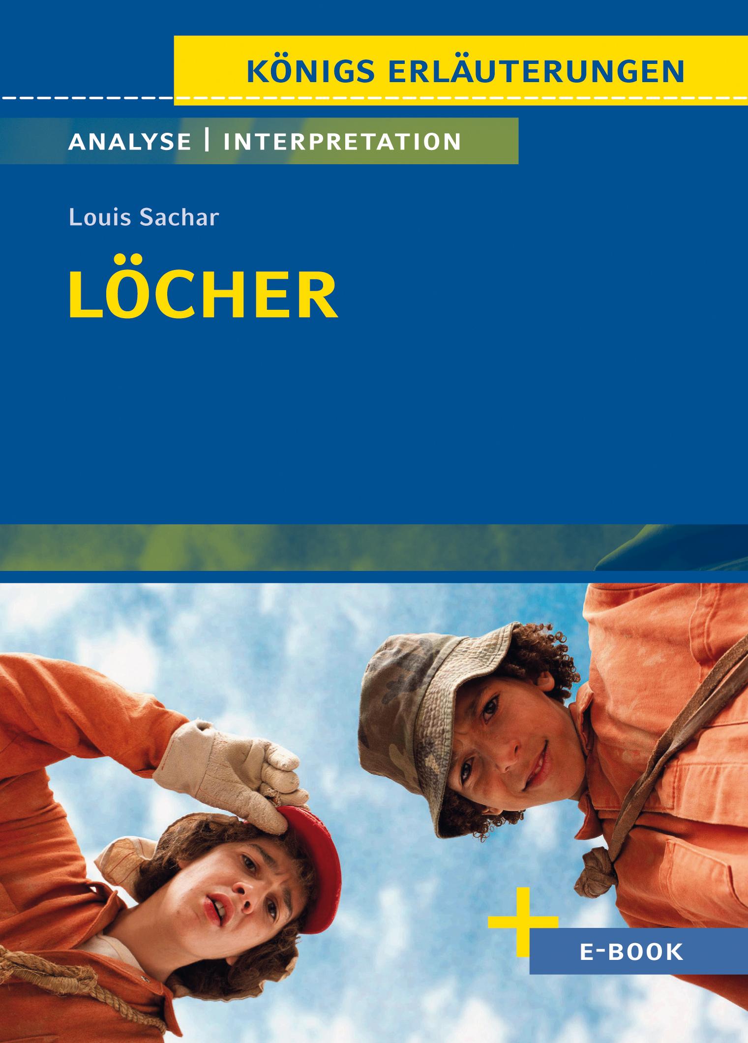 Vorderes Coverbild Löcher - Textanalyse und Interpretation