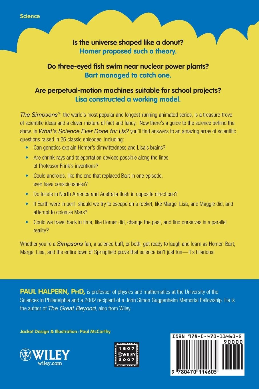 Rückseitencover What's Science Ever Done for Us