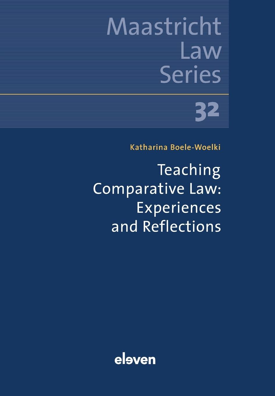 Vorderes Coverbild Teaching Comparative Law