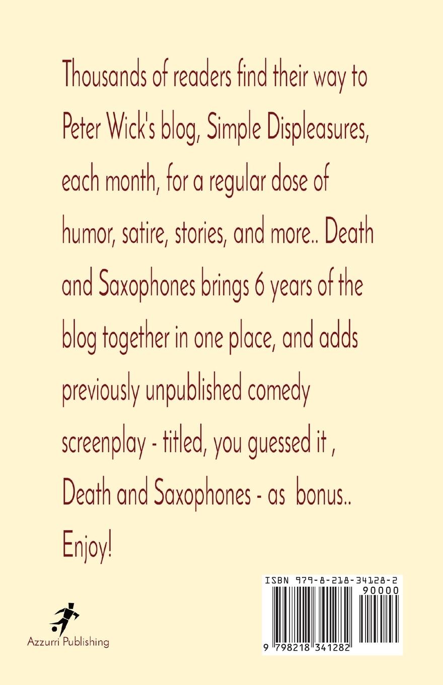 Rückseitencover Death and Saxophones