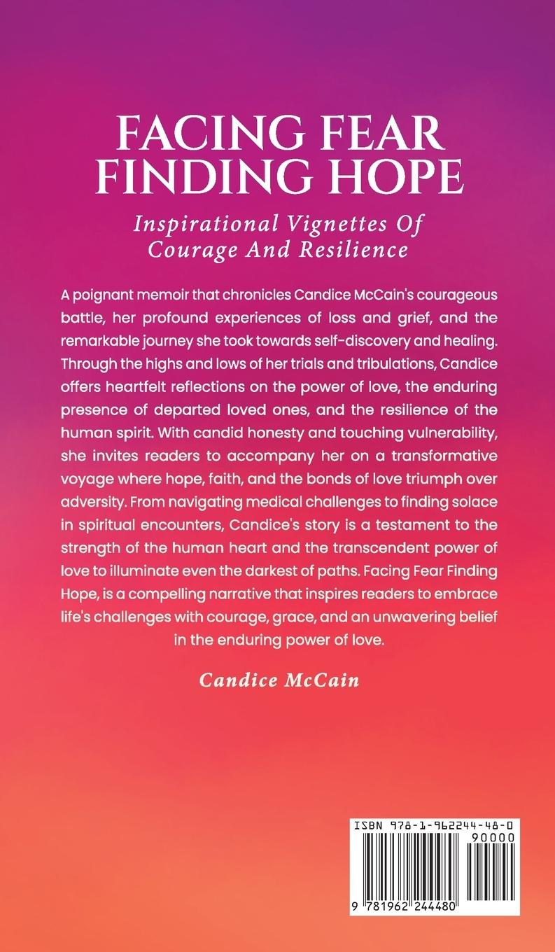 Rückseitencover FACING FEAR FINDING HOPE