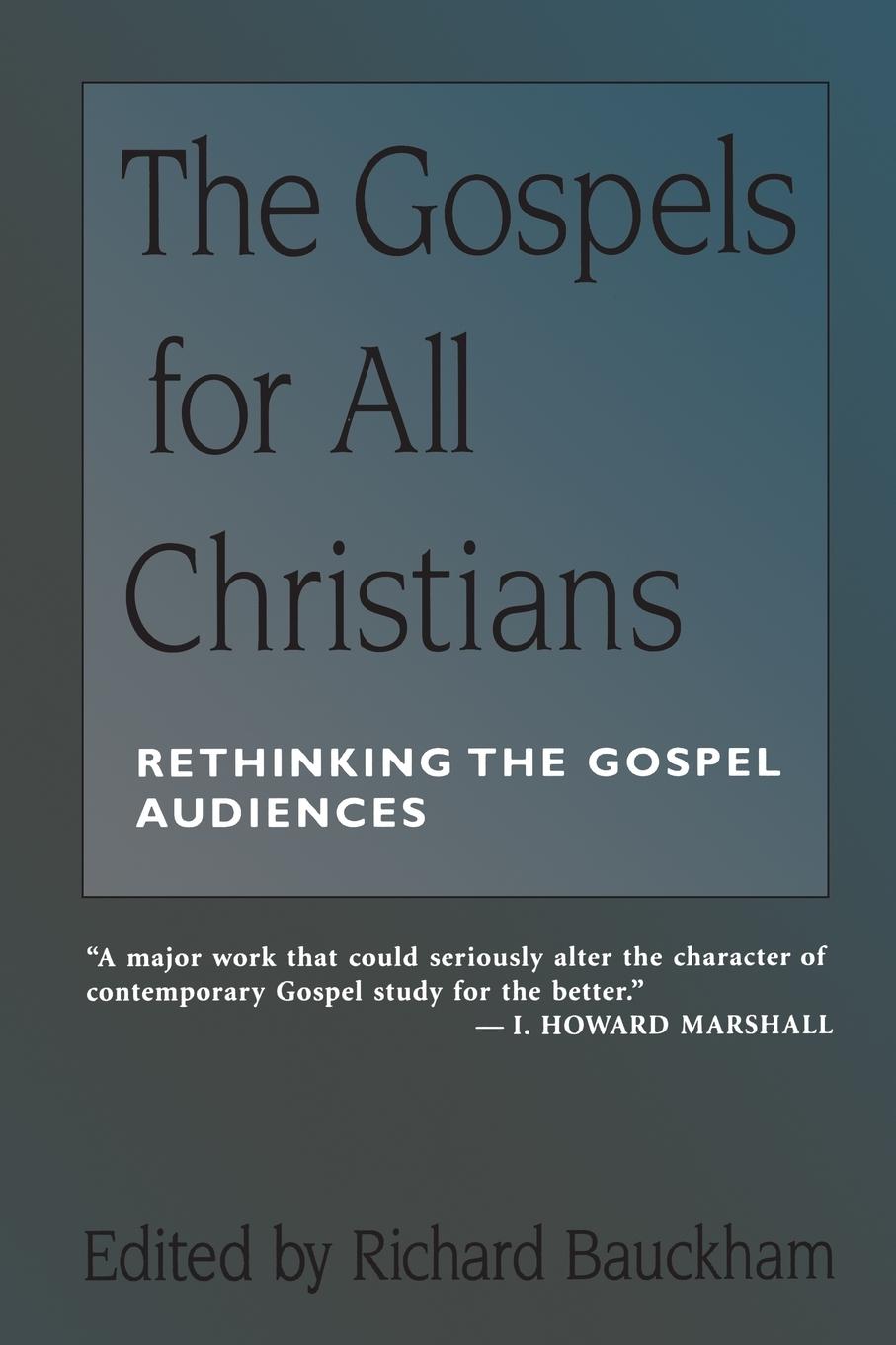 Vorderes Coverbild Gospels for All Christians