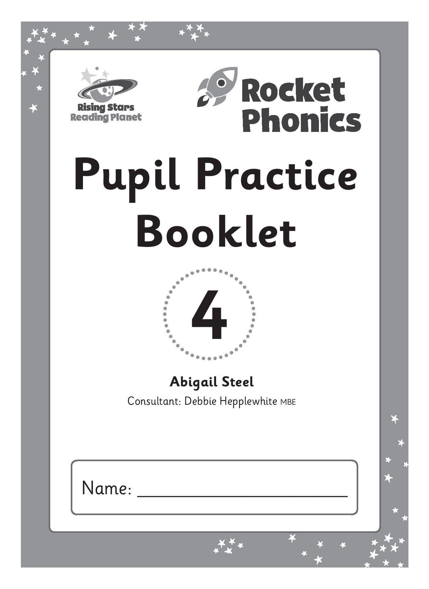Vorderes Coverbild Reading Planet: Rocket Phonics - Pupil Practice Booklet 4
