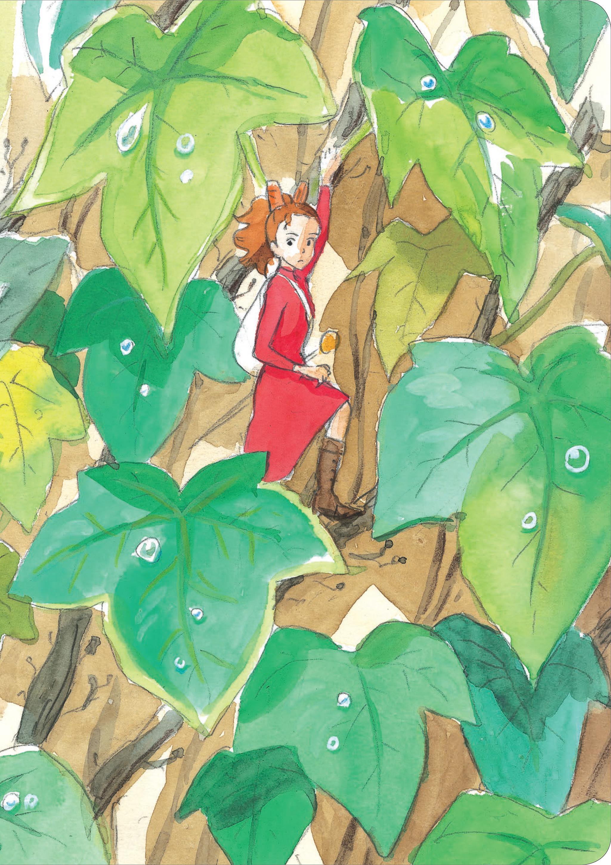 Vorderes Coverbild Studio Ghibli The Secret World of Arrietty Journal