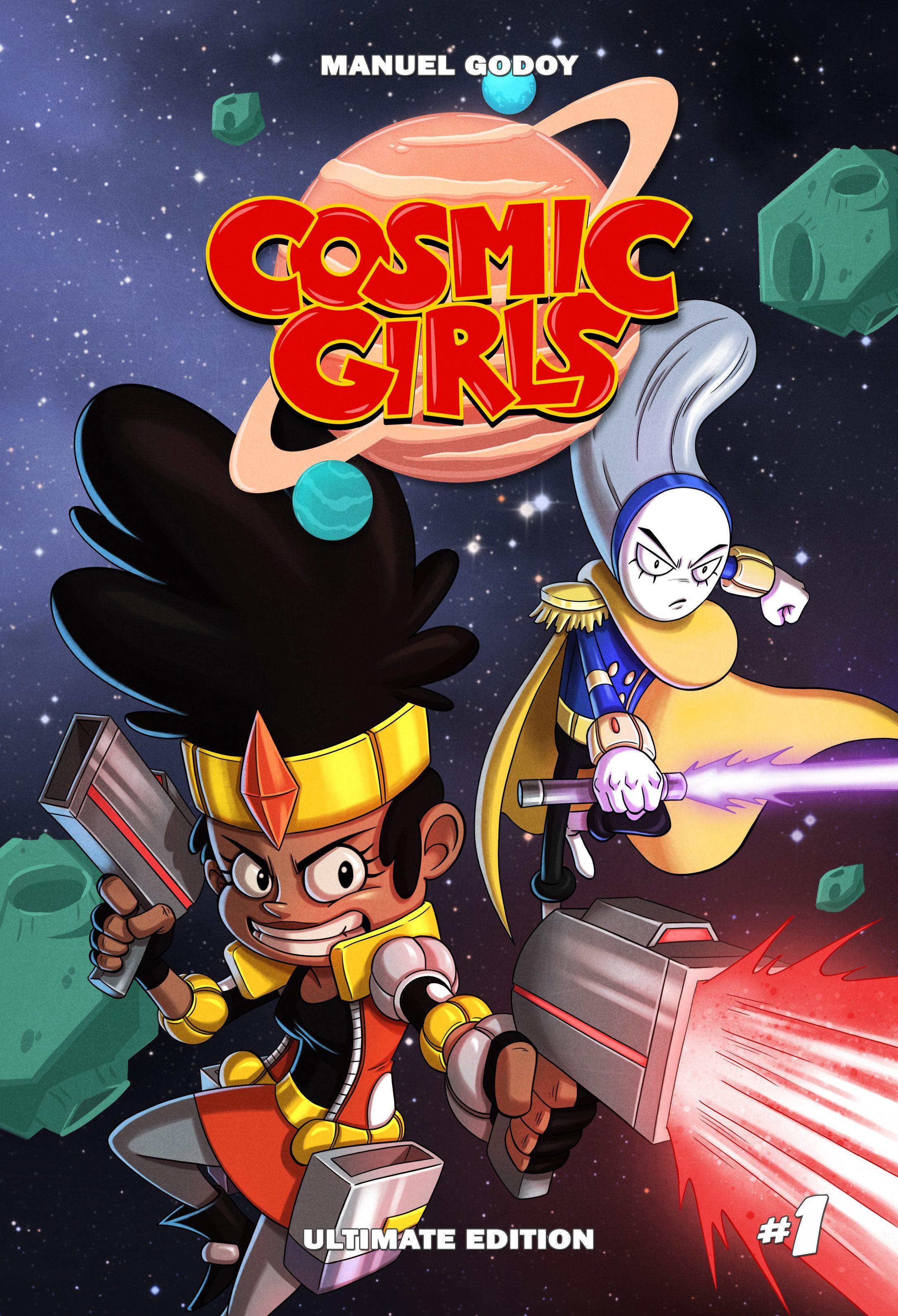 Vorderes Coverbild Cosmic Girls, Vol # 1