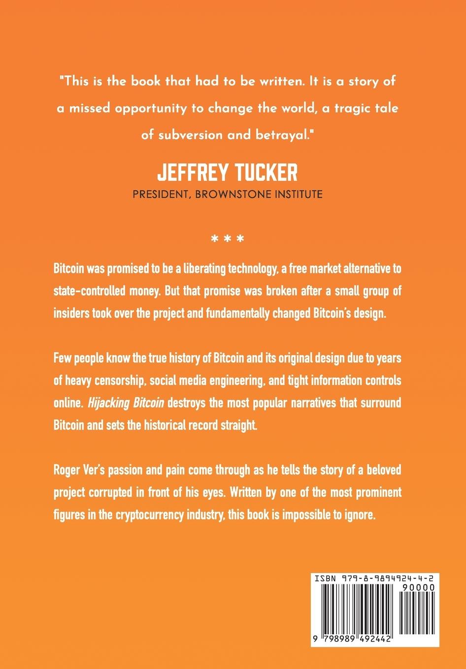 Rückseitencover Hijacking Bitcoin