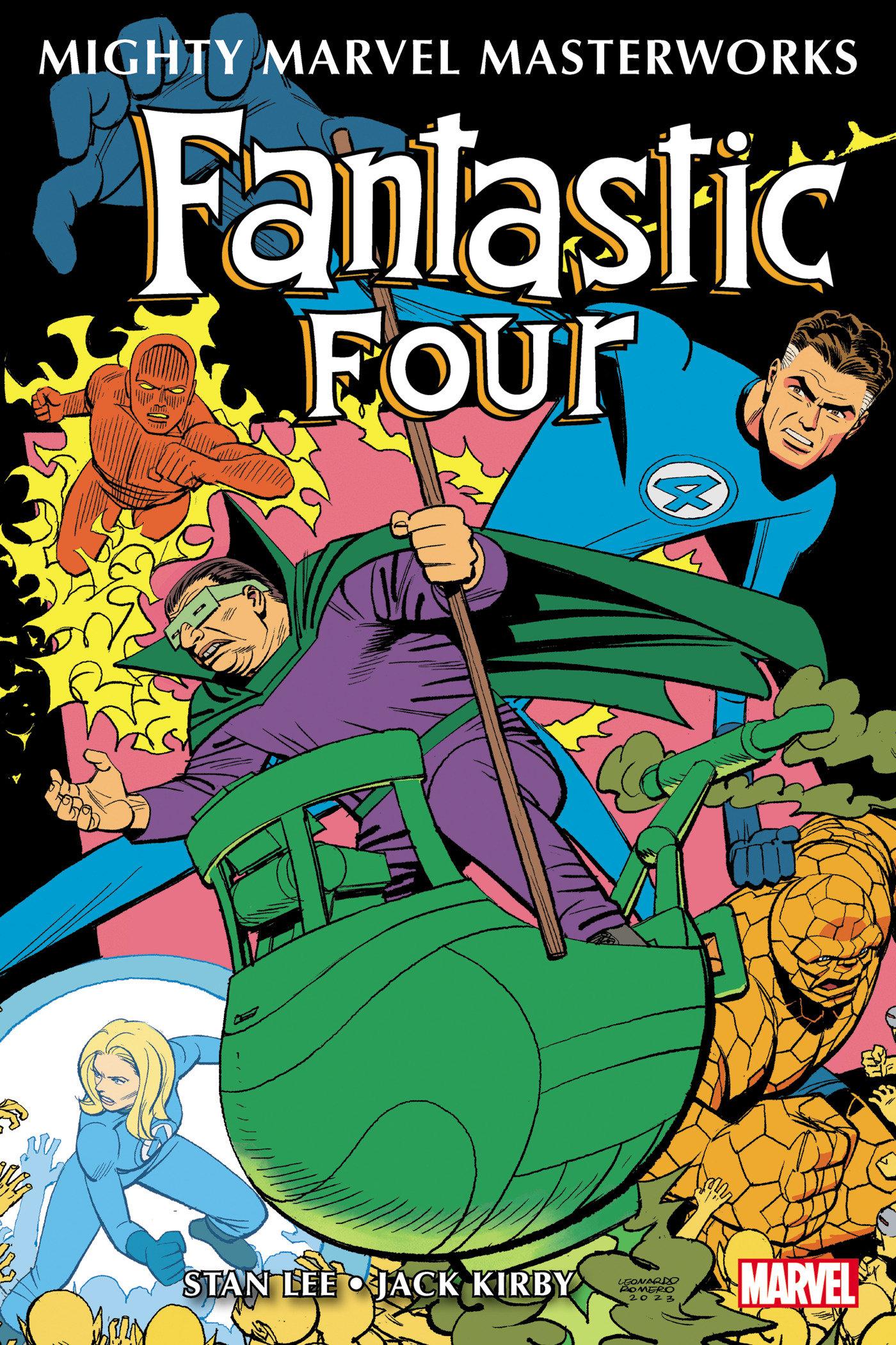 Vorderes Coverbild Mighty Marvel Masterworks: The Fantastic Four Vol. 4 - The Frightful Four