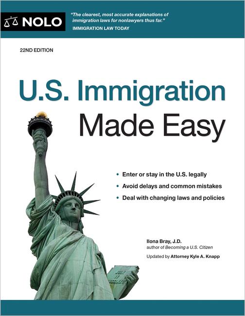 Vorderes Coverbild U.S. Immigration Made Easy