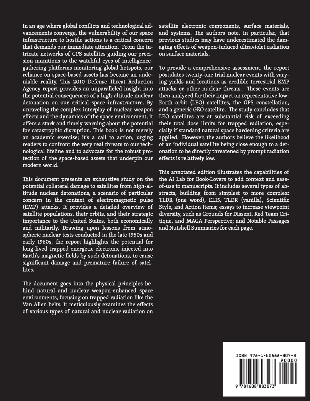 Rückseitencover Collateral Damage to Satellites from An EMP Attack