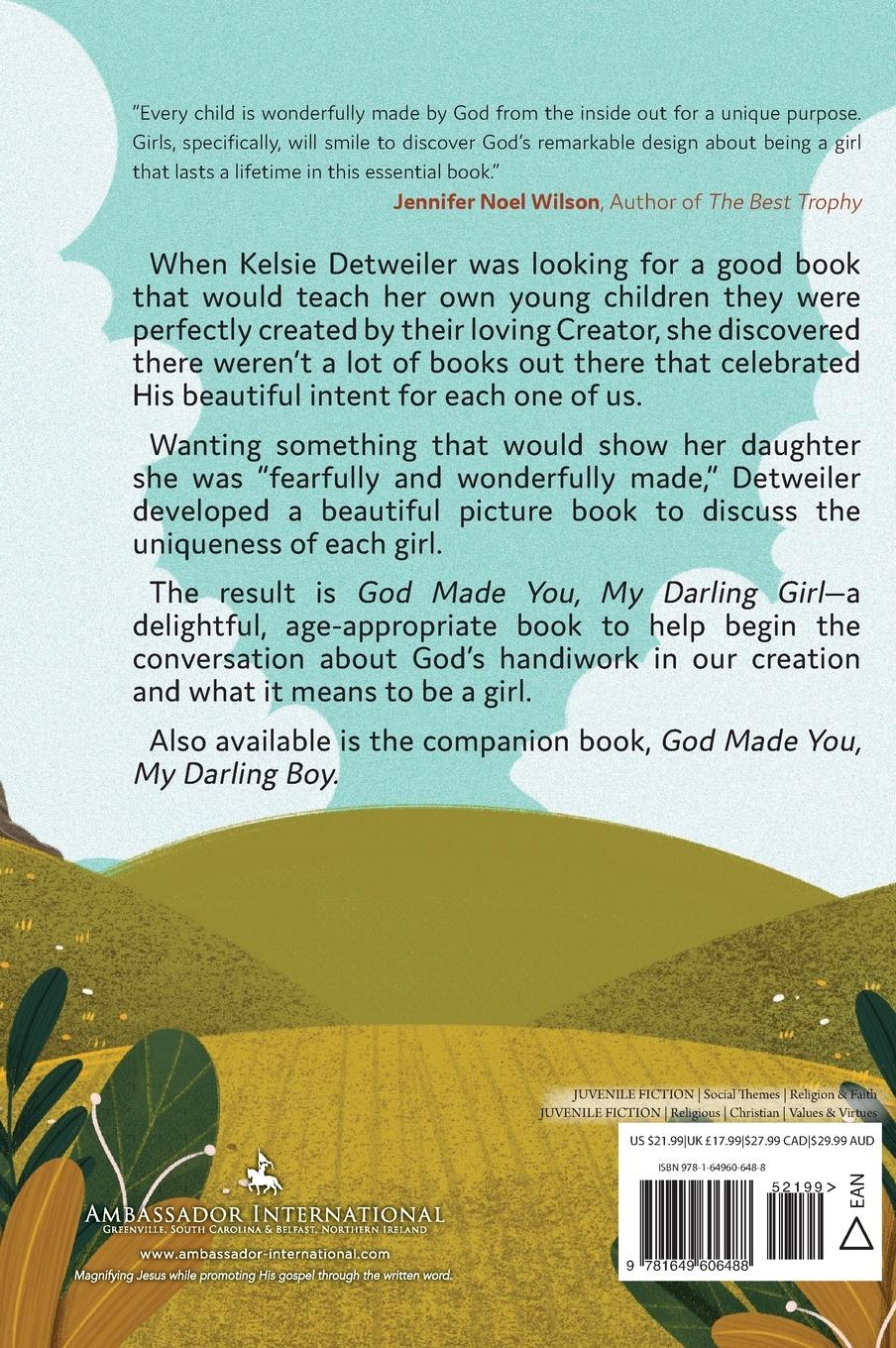 Rückseitencover God Made You, My Darling Girl