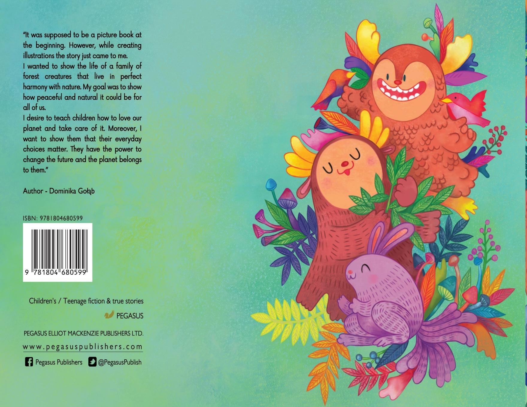 Rückseitencover A day in Ecosia