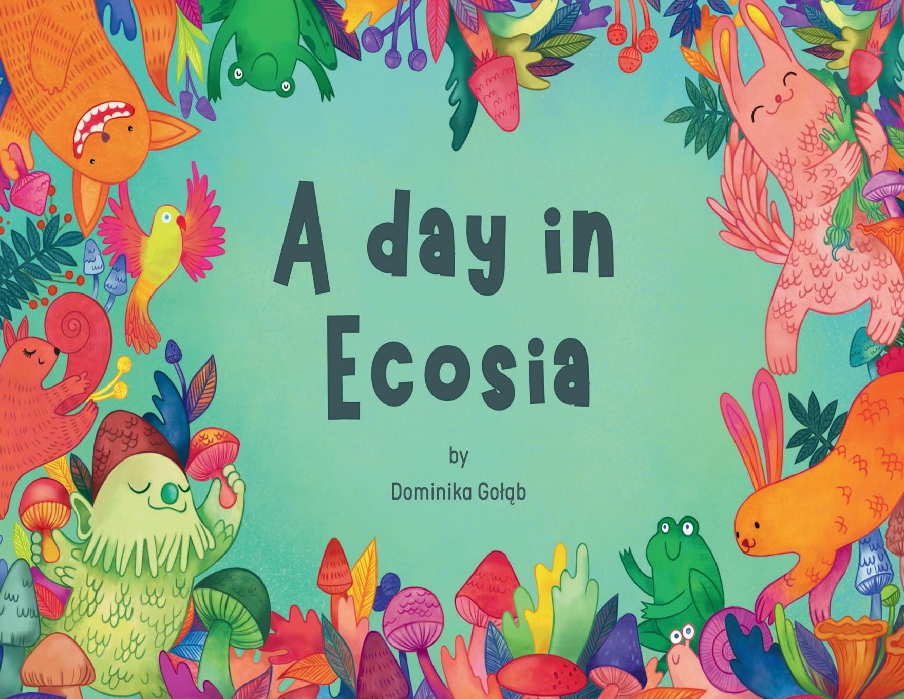 Vorderes Coverbild A day in Ecosia