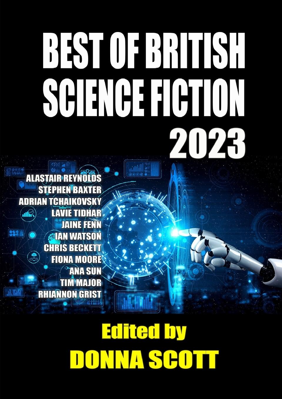 Vorderes Coverbild Best of British Science Fiction 2023