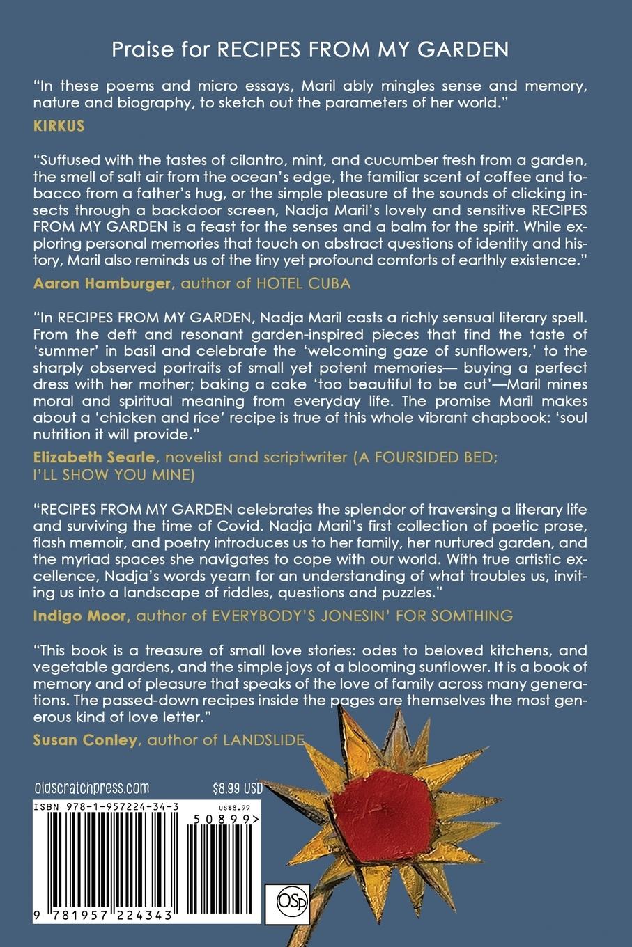 Rückseitencover Recipes from My Garden