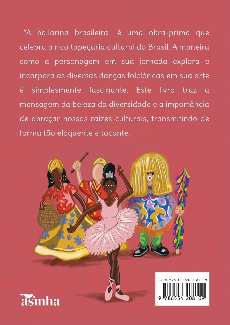 Rückseitencover A bailarina brasileira