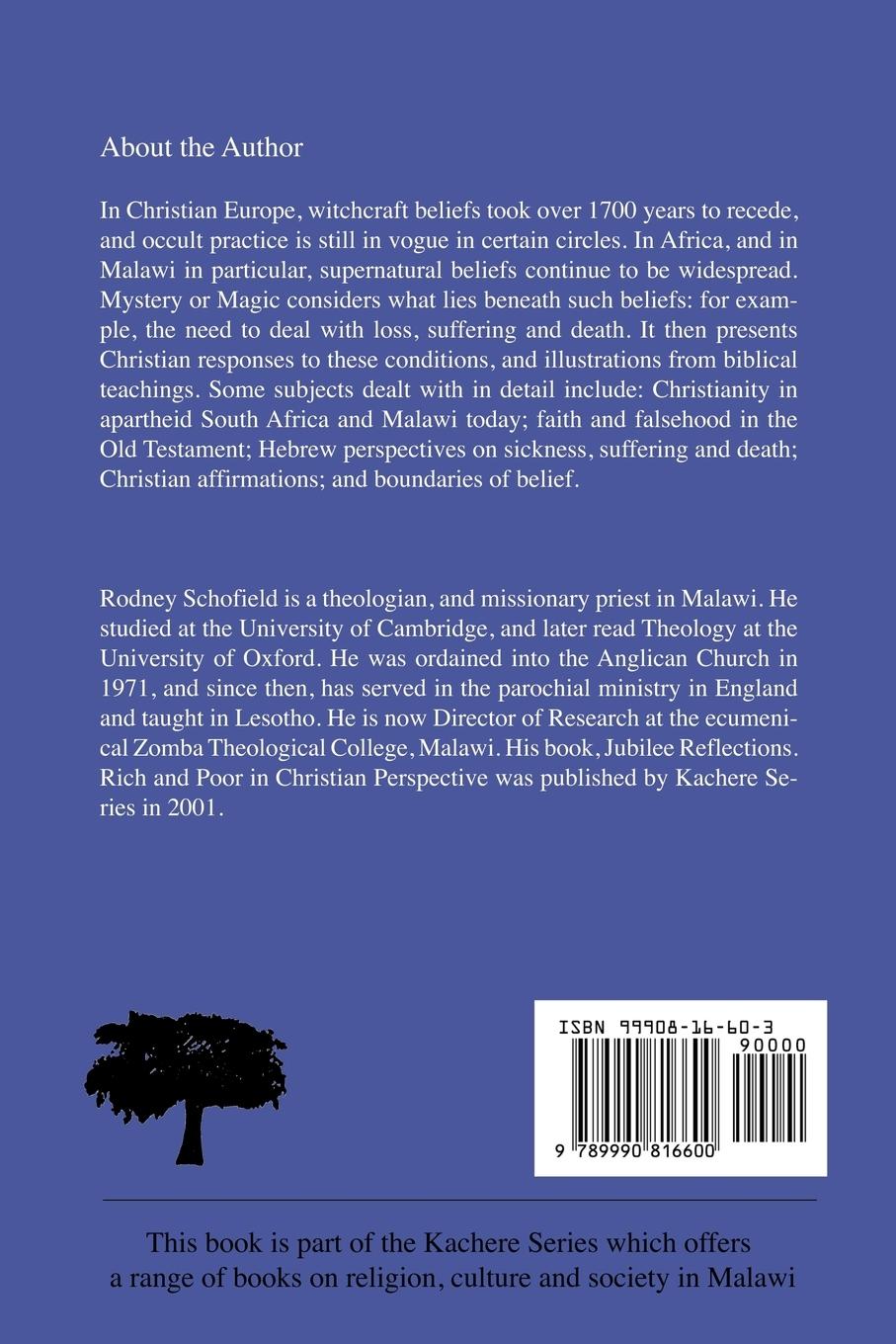 Rückseitencover Mystery or Magic